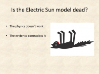 Is the Electric SUn model dead?