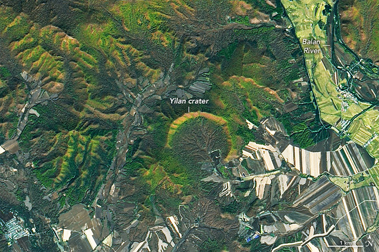 Yilan Crater