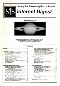 SIS Internet Digest 1998-1 cover