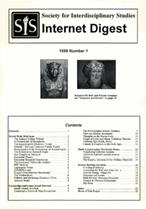 SIS Internet Digest 1999-1 cover