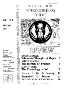 SIS Review 1977 v1 n4 cover