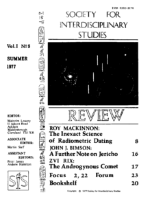 SIS Review 1977 v1 n5 cover