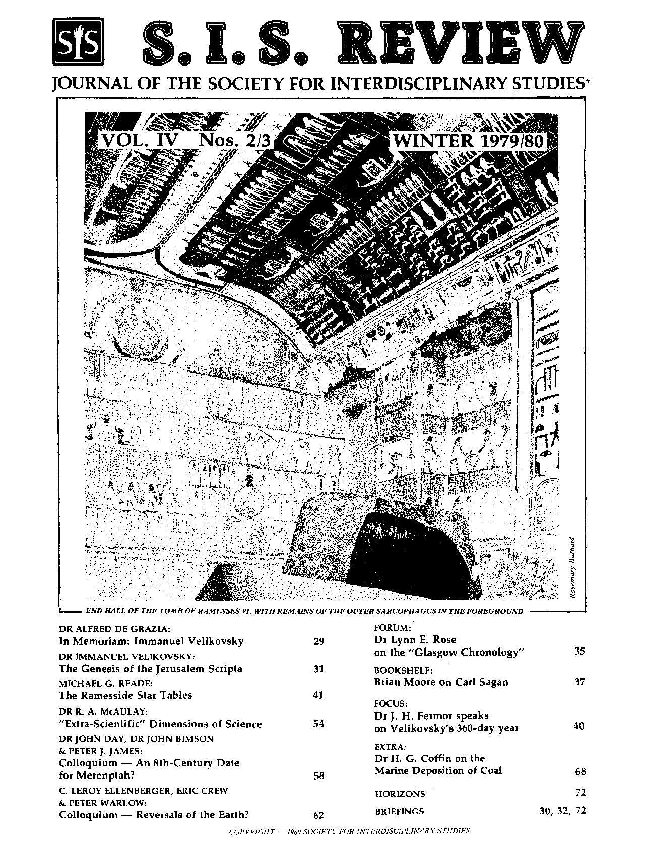 SIS Review 1979 v4 n2-3 cover