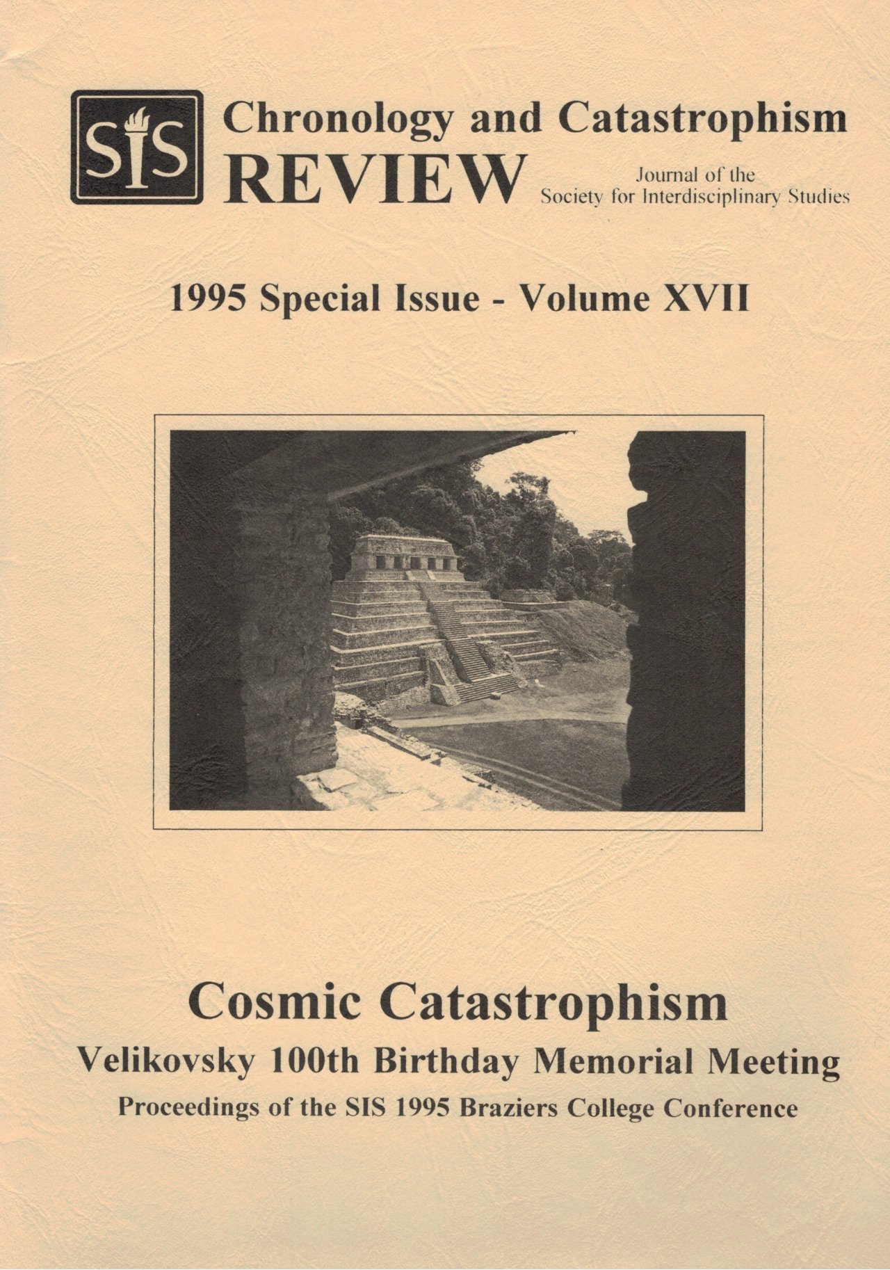 SIS Review 1995 v17 special cover