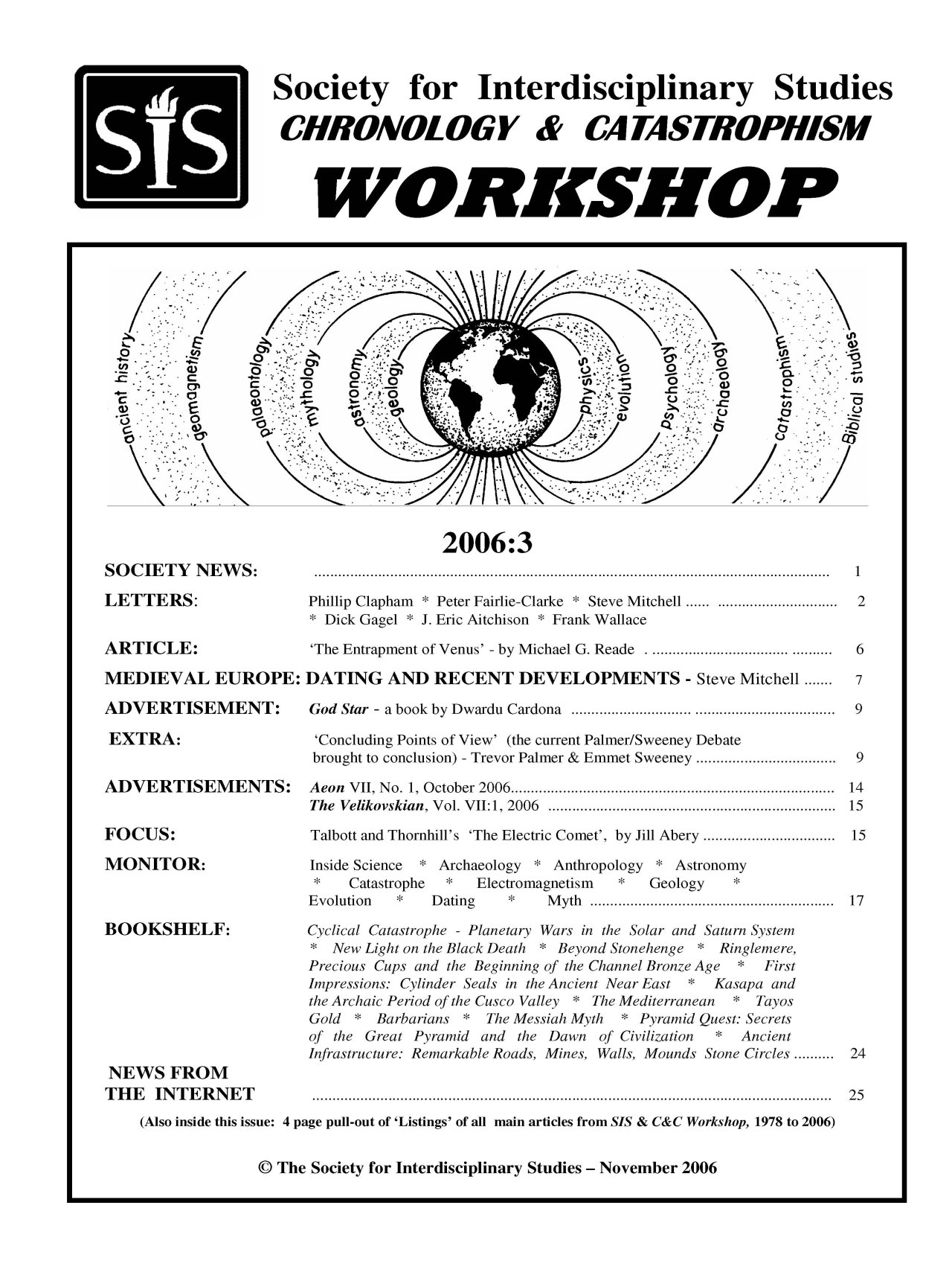 SIS Workshop 2006-3 cover