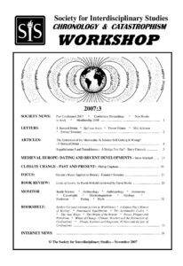 SIS Workshop 2007-3 cover