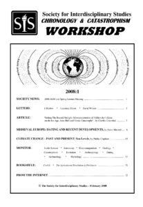 SIS Workshop 2008-1 cover