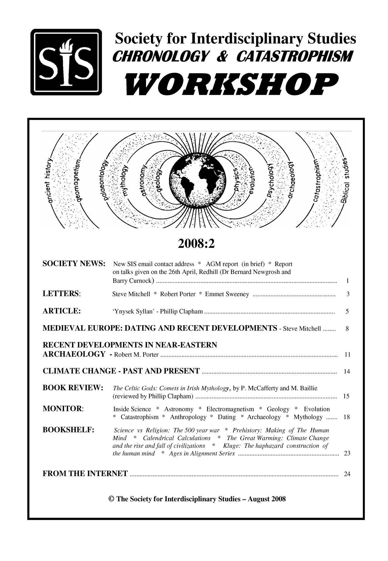 SIS Workshop 2008-2 cover