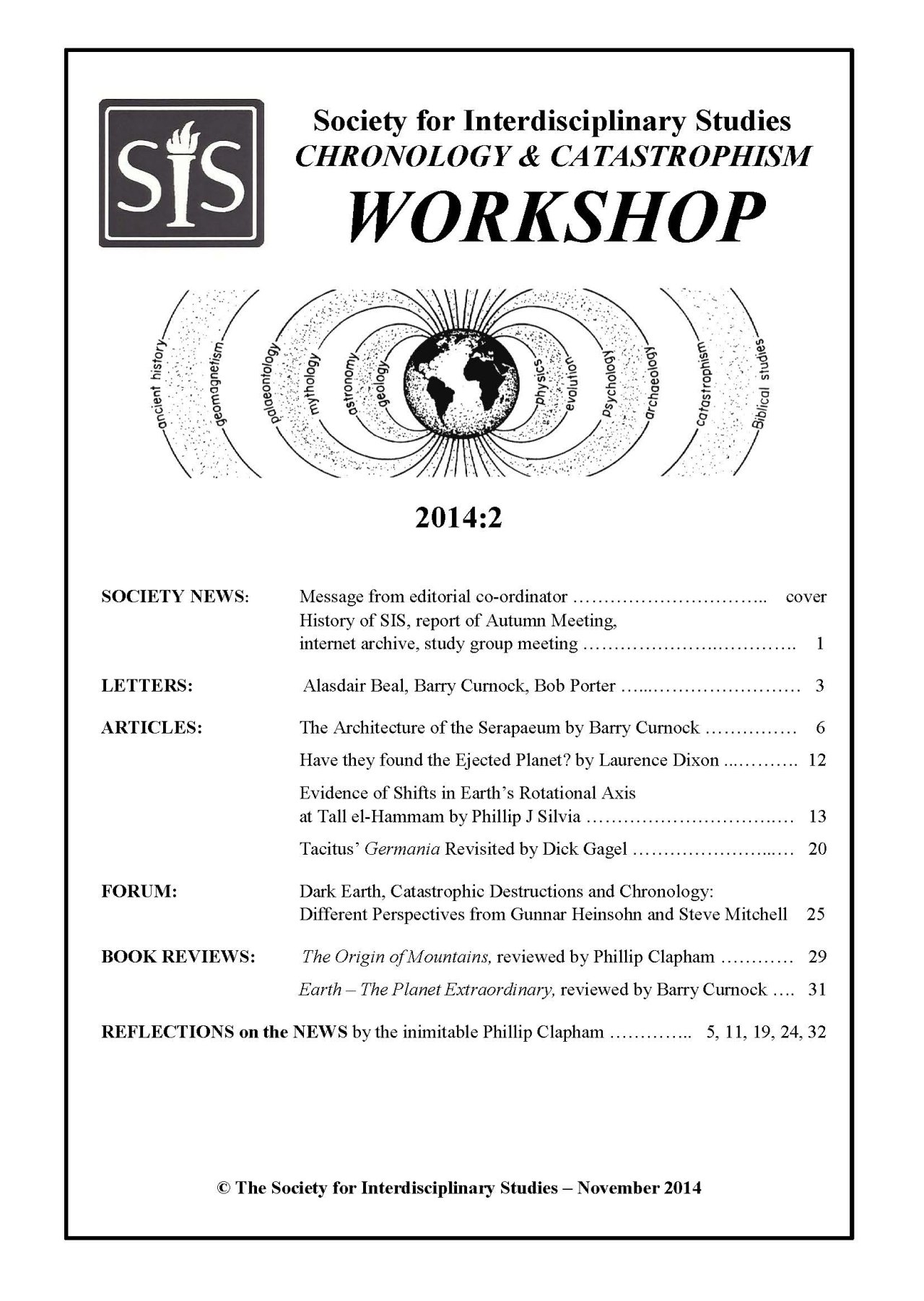 SIS Workshop 2014-2 cover